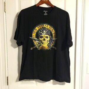 Skull T-Shirt, 2XL, Black